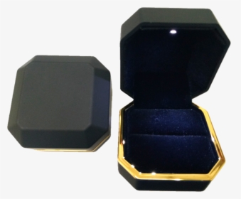Single Ring Box Octagon Black, HD Png Download, Transparent PNG