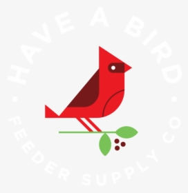 Transparent Bird Feeder Clipart - Northern Cardinal, HD Png Download, Transparent PNG