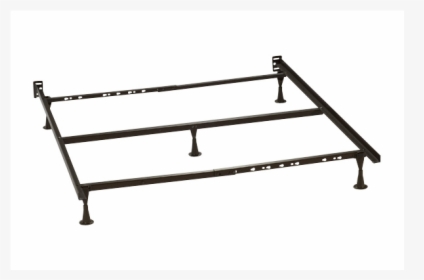 Queen/king Metal Frame With Center Support - Frame For Mattress, HD Png Download, Transparent PNG
