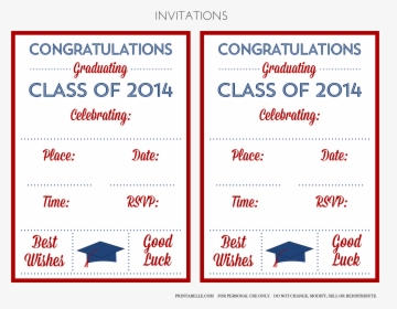 Templates Free Graduation Party Invitation Wording - Graduation Ceremony, HD Png Download, Transparent PNG