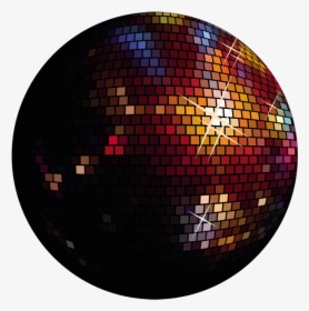Nightclub Lights Png Download - Gold Disco Ball Png, Transparent Png, Transparent PNG
