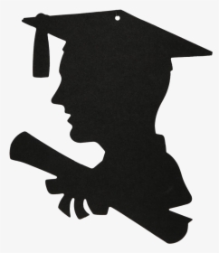 Graduation Ceremony Graduate University Clip Art Vector - Boy Graduate Silhouette, HD Png Download, Transparent PNG