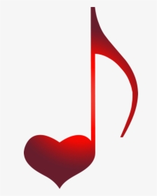 Transparent Heart Music Notes, HD Png Download, Transparent PNG