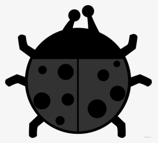 Clipart Ladybugs Black And White Free - Ladybug Clipart, HD Png Download, Transparent PNG