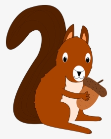 Clip Art Squirrel Image Portable Network Graphics Vector - การ์ตูน กระรอก Png, Transparent Png, Transparent PNG