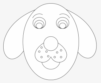 Running Dog Coloring Page - Perro Corriendo Para Dibujar, HD Png ...