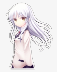 Manga Fille Cheveux Blanc, HD Png Download, Transparent PNG