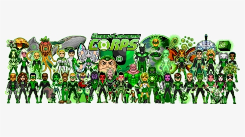 Green Lantern Microheroes, HD Png Download, Transparent PNG