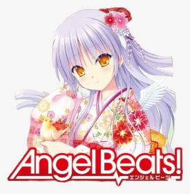 #kanade #kanadetachibana #anime #animegirl #angelbeats - Angel Beats Logo Png, Transparent Png, Transparent PNG