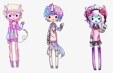 28 Images About Pastel Goth On We Heart It - Ropa Pastel Boyos, HD Png Download, Transparent PNG
