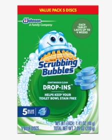 Scrubbing Bubbles Drop Ins 5 Pack, HD Png Download, Transparent PNG