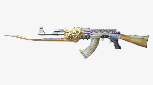 Ak 47 Beast Imperial Gold , Png Download - Weapon, Transparent Png, Transparent PNG