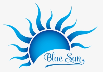 Blue Sun Logo - Sun Logo Png Blue, Transparent Png, Transparent PNG