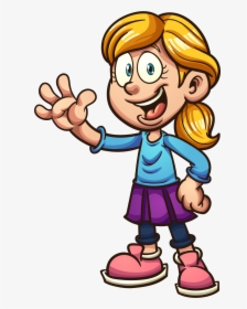 Cartoon Boy And Girl Clipart, HD Png Download, Transparent PNG