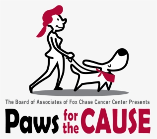 Paws For The Cause October 6, - Fox Chase Cancer Center Paws For The Cause, HD Png Download, Transparent PNG