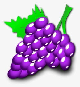 Nicubunu Grapes Image - Grapes Animation, HD Png Download, Transparent PNG