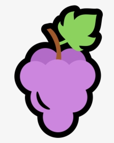 Grapes Icon - Iconos De Frutas Png, Transparent Png, Transparent PNG