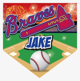 Braves Home Plate Individual Team Pennant, HD Png Download, Transparent PNG