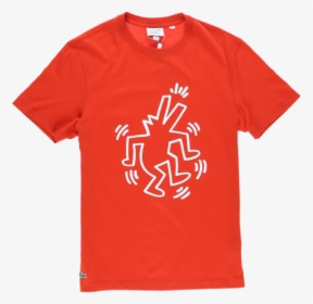 Lacoste Keith Haring T-shirt - T-shirt, HD Png Download, Transparent PNG
