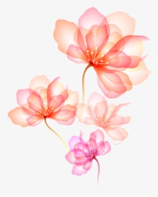 Floral Design Flower - Mughal Flowers Painting Png, Transparent Png, Transparent PNG
