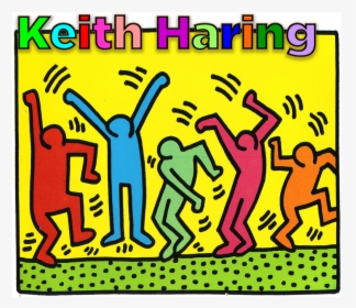 Picture - Keith Haring Art People Dancing, HD Png Download, Transparent PNG