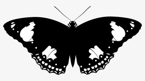Animal Silhouette, Silhouette Clip Art Butterfly - Black Silhouettes Of Animals, HD Png Download, Transparent PNG