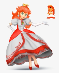 Peach And Peach And Daisy Dolls, HD Png Download, Transparent PNG