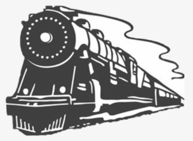 #train #harrypotter #hogwartsexpress - Polar Express Train Silhouette, HD Png Download, Transparent PNG