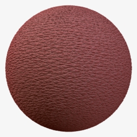 Seamless Red Leather Texture - Circle, HD Png Download, Transparent PNG