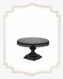 Shop-preview Black Baroque Cake Stand Opulent Treasures - Outdoor Table, HD Png Download, Transparent PNG