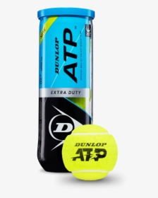 Dunlop Atp Tennis Balls, HD Png Download, Transparent PNG