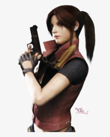 Thumb Image - Resident Evil 2 Darkside Chronicles Claire, HD Png Download, Transparent PNG