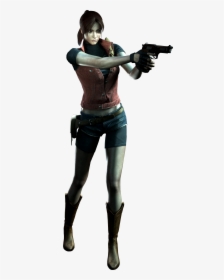 Claire Redfield Resident Evil Darkside Chronicles , - Resident Evil The Darkside Chronicles Characters, HD Png Download, Transparent PNG