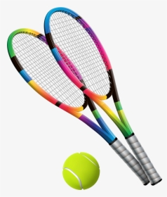 Transparent Sport Equipment Clipart - Transparent Background Tennis Racket Png, Png Download, Transparent PNG