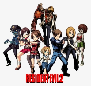 Kennedy, Claire Redfield, Sherry Birkin, Ada Wong, - Resident Evil 2 Fan Art, HD Png Download, Transparent PNG