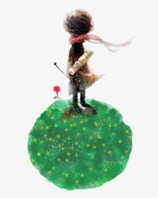 The Little Prince Watercolor Painting Art - Little Prince, HD Png Download, Transparent PNG