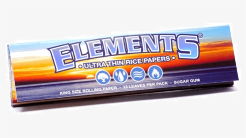 Elements King Size Rolling Papers, HD Png Download, Transparent PNG