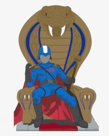 Cobra Commander Cartoon Png, Transparent Png, Transparent PNG