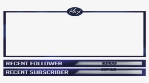 Recent Follower Overlay Free, HD Png Download, Transparent PNG