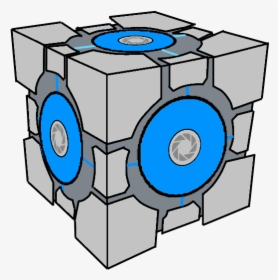 Aperture Science Weighted Storage - Portal 2 Weighted Storage Cube, HD Png Download, Transparent PNG