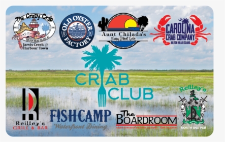 Crab Loyalty Card 2019 01 - Old Oyster Factory, HD Png Download, Transparent PNG