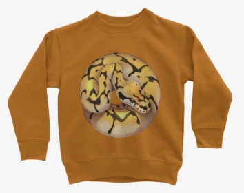 Sn001 Bumble Bee Ball Python Kids Sweatshirt   Class - Sweater, HD Png Download, Transparent PNG