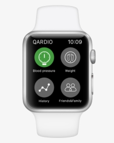 Blood Pressure Apple Watch Qardio App - Analog Watch, HD Png Download, Transparent PNG