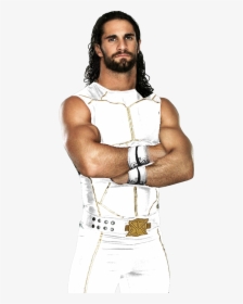 Suspenders - Wwe Seth Rollins White Attire, HD Png Download, Transparent PNG