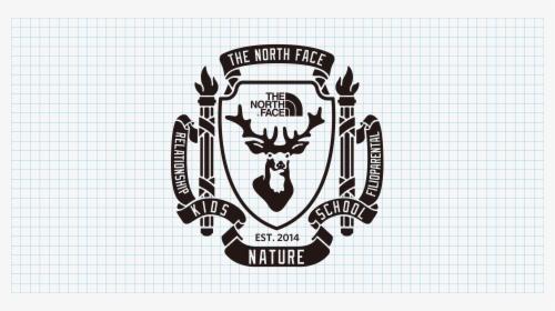 Tnf Kids Nature School Logo - North Face, HD Png Download, Transparent PNG