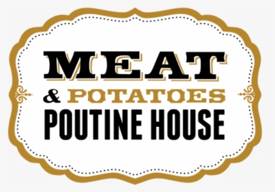 Restaurant Branding Meat & Potatoes Bootstrap Design - Illustration, HD Png Download, Transparent PNG