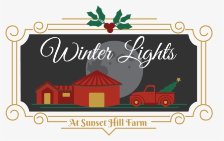 Poco Park Winter Lights Logo Full Color - Christmas Card, HD Png Download, Transparent PNG
