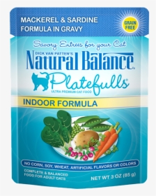 Platefulls® Indoor Mackerel & Sardine Formula In Gravy - Superfood, HD Png Download, Transparent PNG