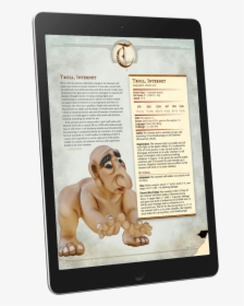 Internet Troll A New 5e Monster - Tablet Computer, HD Png Download, Transparent PNG