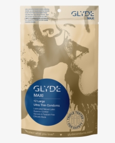 Glyde Maxi Extra Large Xl Vegan Condoms 12-count - 5 Glyde America Condoms, HD Png Download, Transparent PNG